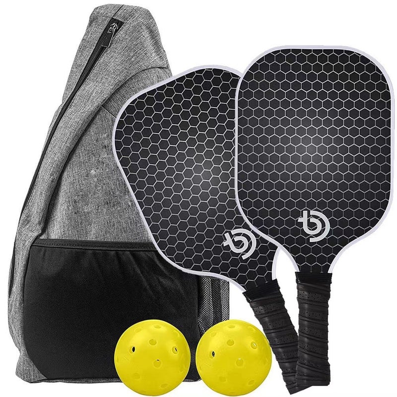 Carbon Fiber Pickleball Paddle – Honeycomb Board Outdoor Sports Racket - Image 5